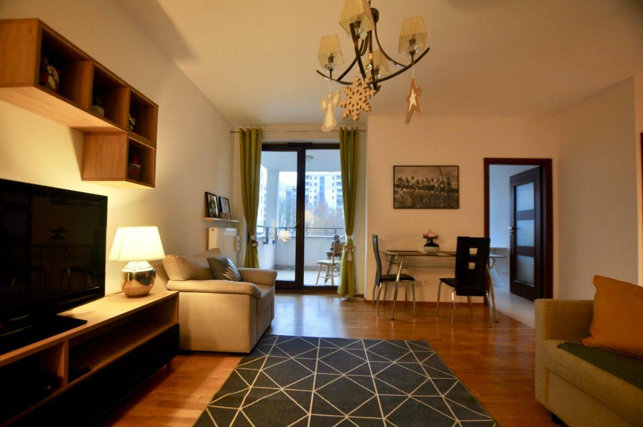 Mlociny Metro Apartment 华沙 外观 照片
